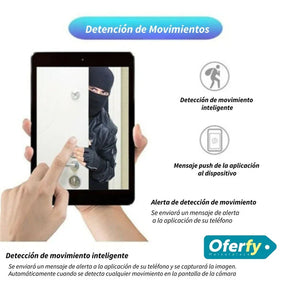 Cámara de Seguridad WiFi 720P 360°