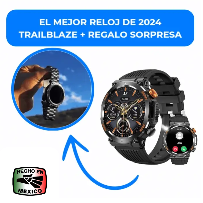 TRAILBLAZE™ - EL SMARTWATCH REVOLUCIONARIO + REGALO SORPRESA